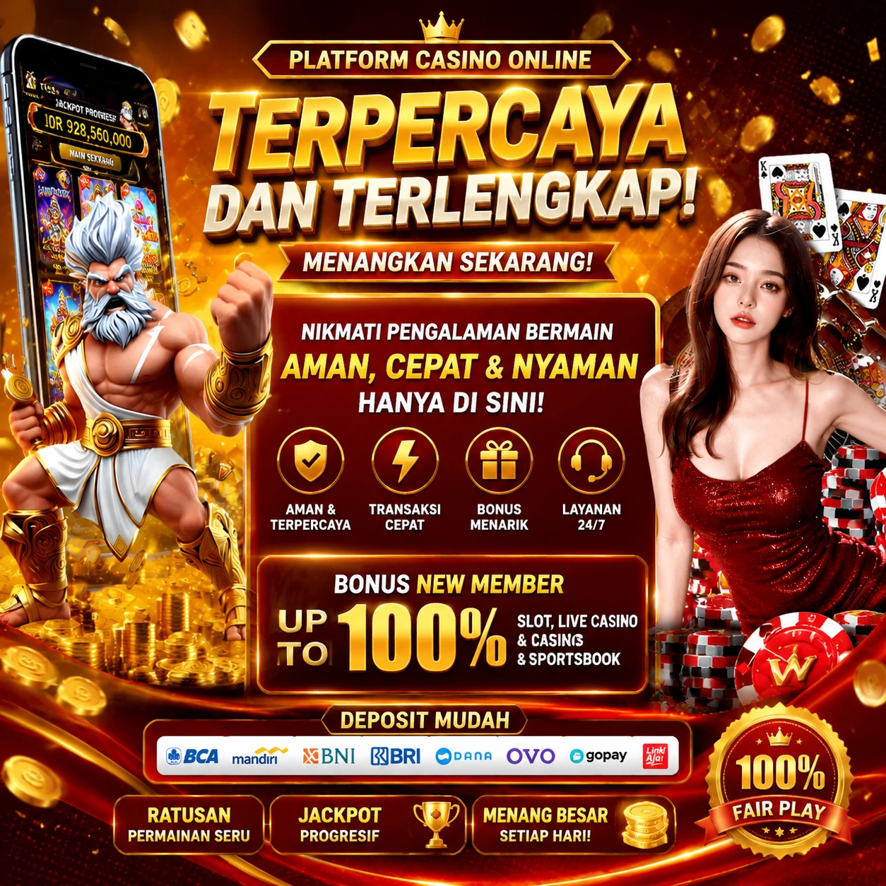 Interface aplikasi setelah instalasi berhasil
